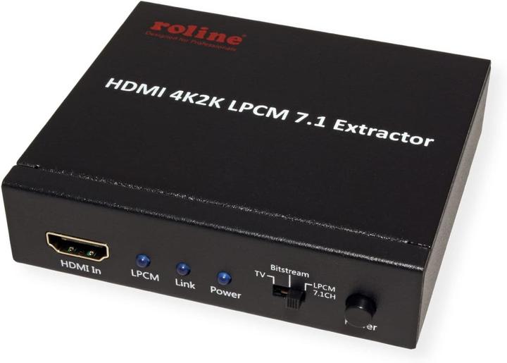 Produktbild Roline HDMI 4K2K Audio Extraktor LPCM 7.1