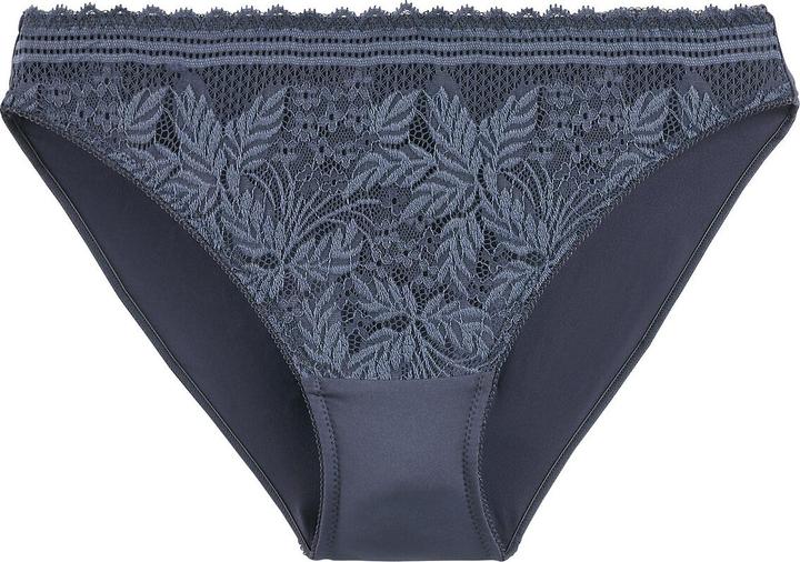 Actual product image La Redoute Collections Microfibre briefs with lace details (42, Single pack)