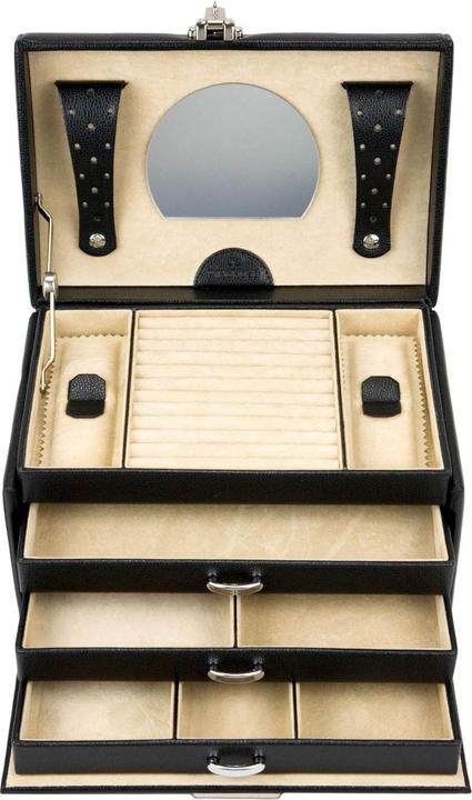 Image du produit Windrose Beluga Schmuckkasten Leder 24.5 cm