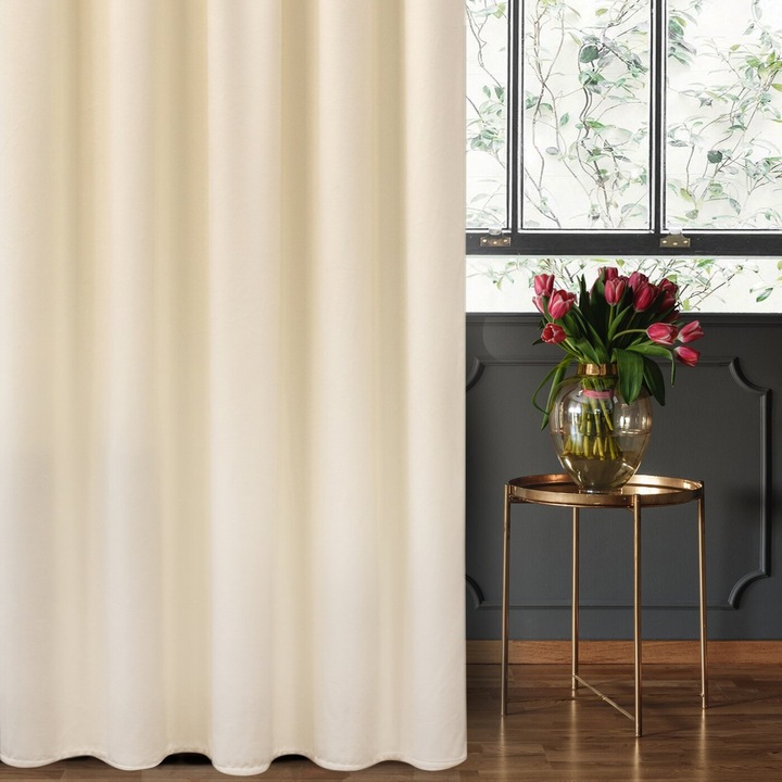 Produktbild Eurofirany PIERRE CARDIN SIBEL Night curtain made of soft velvet, 260 g / m2, 140X270 cm, strip (140 x 270 cm)