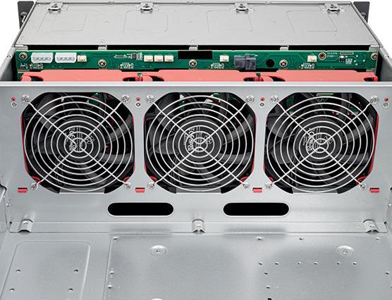 Produktbild Silverstone SST-RM43-324-RS - 4U 24-bay 2.5" / 3.5" HDD rackmount storage chassis with Mini-SAS HD S