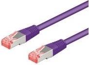 Produktbild Good Connections RNS® Patchkabel mit Rastnasenschutz, Cat. 6A, S/FTP, PIMF, halogenfrei, 500MHz, violett, 10m, Good C (PiMF, S/FTP, CAT6a, 10 m)