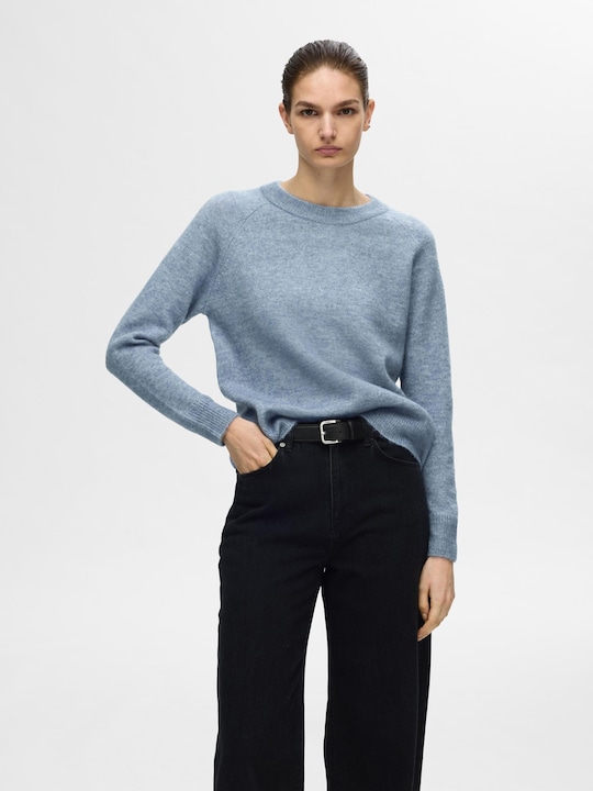 Image du produit Selected Femme Pull en maille à manches longues (S)