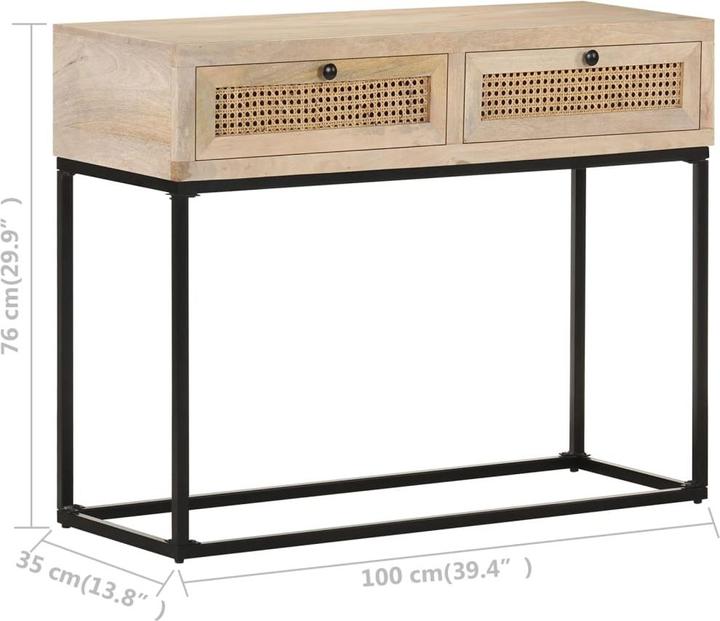 Image du produit vidaXL Konsolentisch (35 x 100 x 76 cm)