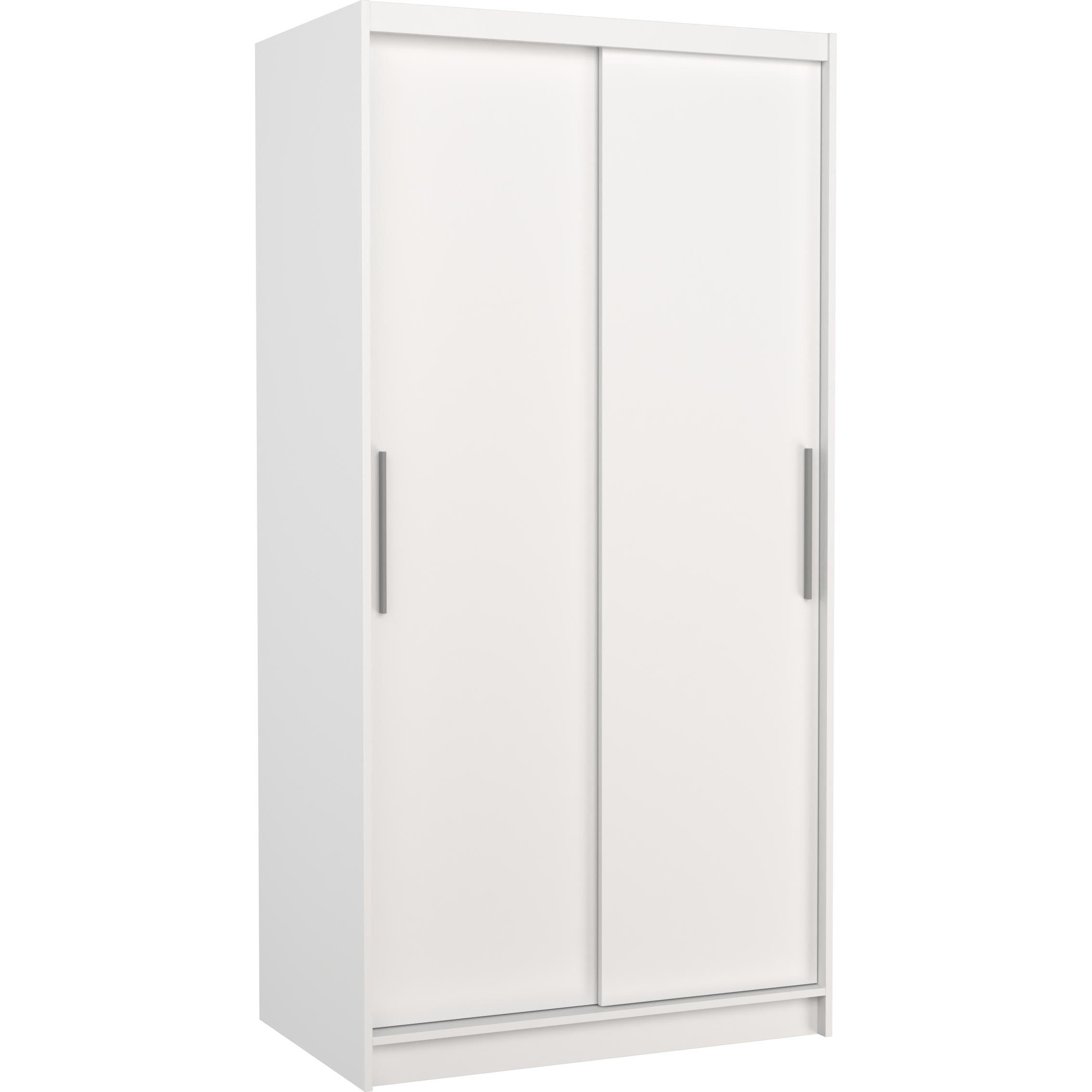 ADRK Furniture, Kleiderschrank, Verschiebbarer Kleiderschrank ASTEN 100