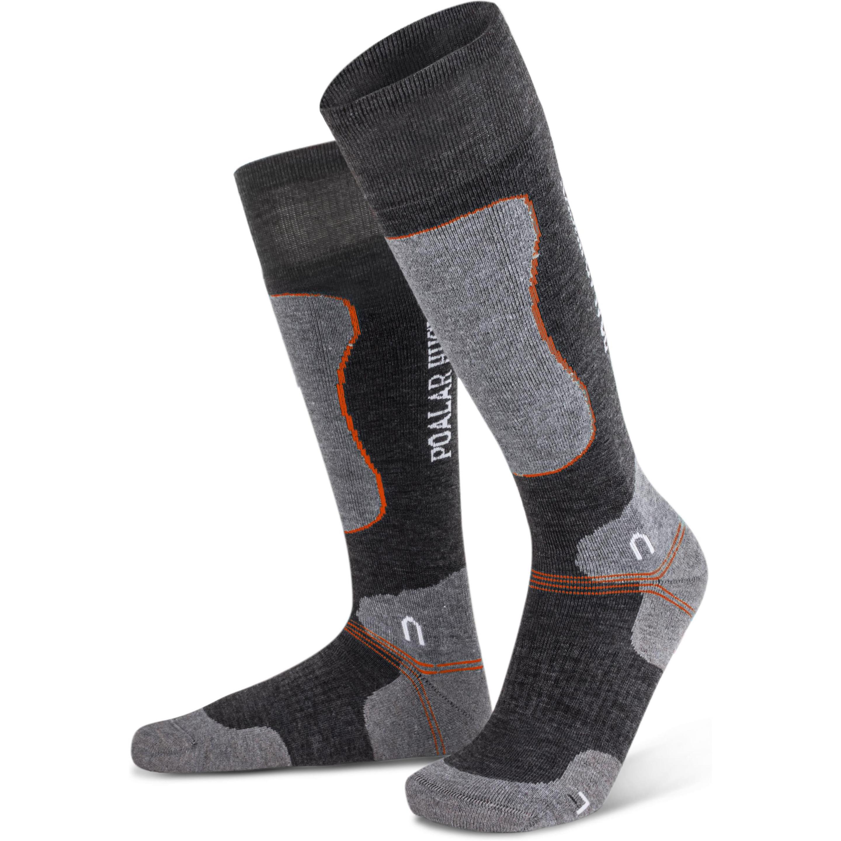 Polar Husky, Herren, Socken, 2 Paar Kniestrümpfe, Orange, (2er Pack, 39 - 42)