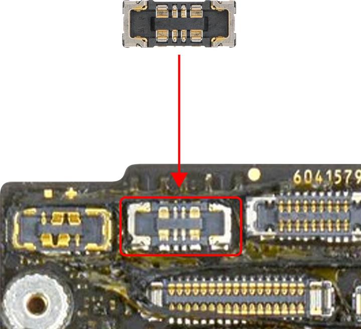 Actual product image Clappio Spare part FPC connector volume buttons + QI charging coil