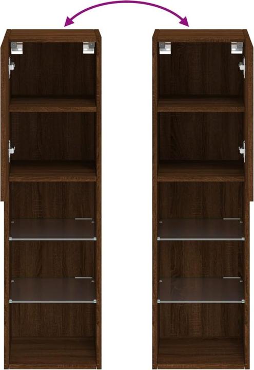 Produktbild vidaXL TV-Schrank (30.50 x 30 x 102 cm)