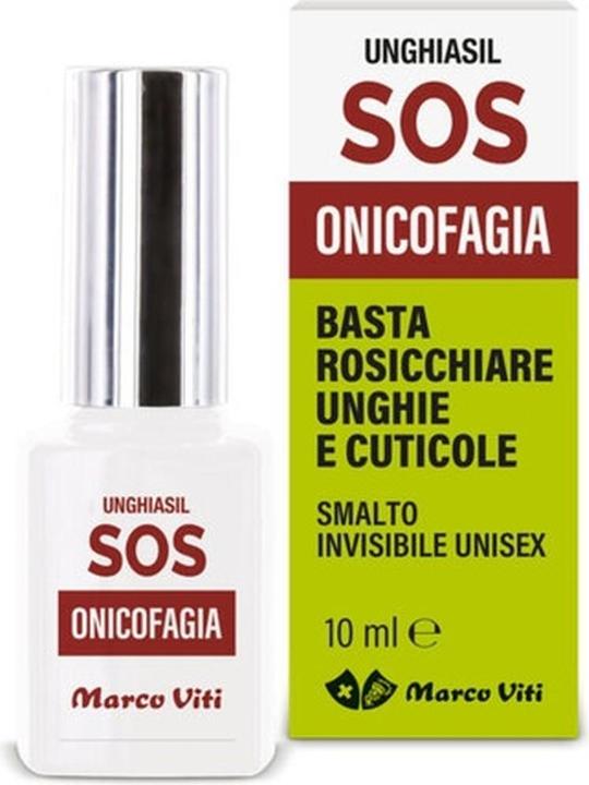 Dr. Viti SOS Onicofagia Unghiasil Invisible Nail Polish 10ml (10 ml, Tag)