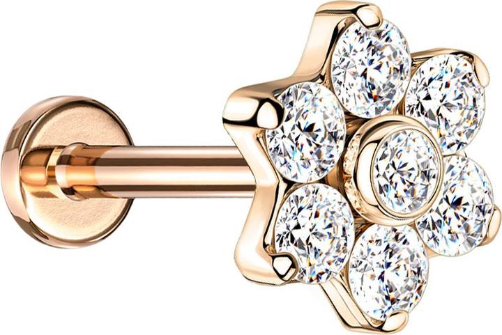 Immagine prodotto Star Piercing Orecchini a perno in argento in legno di Arang (Organico, Acciaio chirurgico 316L, senza ottone, Titanio)
