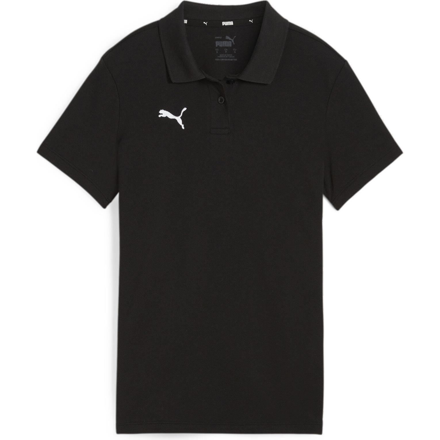 Puma, Damen, Sportshirt, teamGOAL Casuals Polo Wmn, Schwarz, (S)