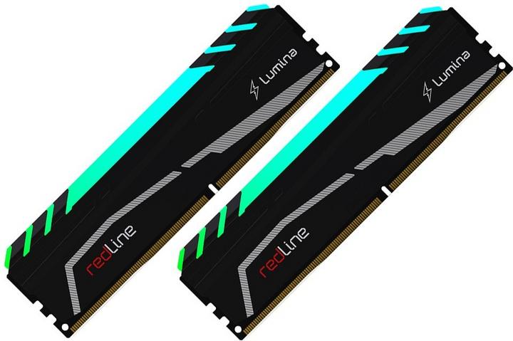 Produktbild Mushkin DDR4 16GB 3200- CL - 16 Redline Lumina RGB Dual Kit (2 x 8GB, 3200 MHz, DDR4-RAM, DIMM)