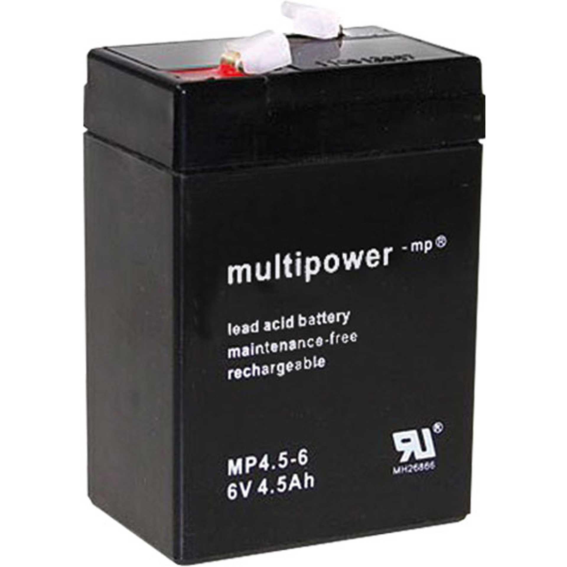 Multipower MP4,5-6 USV-Batterie (6 V, 4500 mAh)