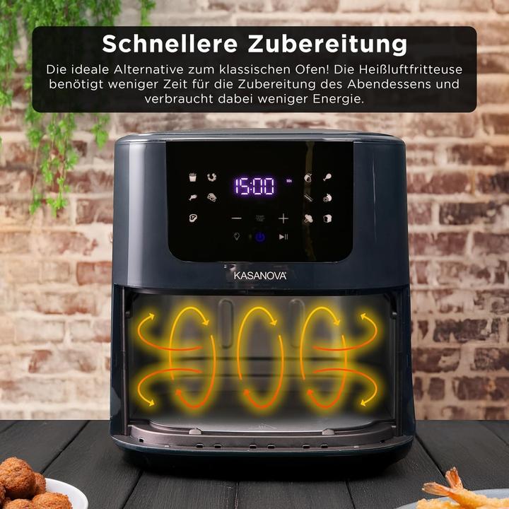 Produktbild Kasanova LT5 W1500 DEEP BLUE DIGITAL AIR FRYER
