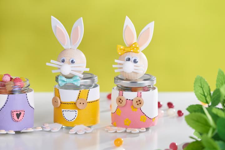 Image du produit VBS XXL Gläser mit Schraubdeckel "Rund", 12 Stück (12 pcs, 0.10 l)