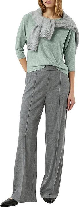 Actual product image Comma Strickpullover Feinstrick-Pullover mit Glitzergarn und Fledermausärmeln (36)