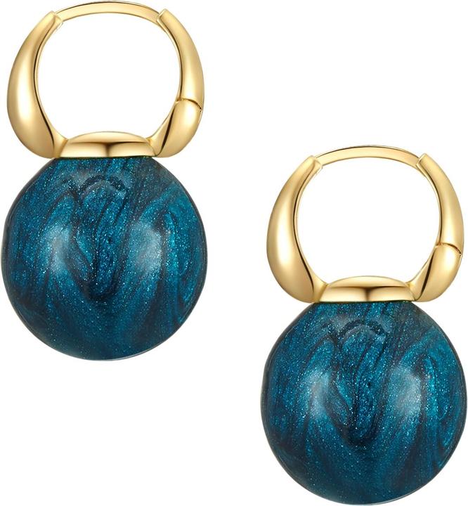 Produktbild Yokoamii Damen Metall Plastikperle gelbgold - 32050 (Metall-Legierung, Emaille)