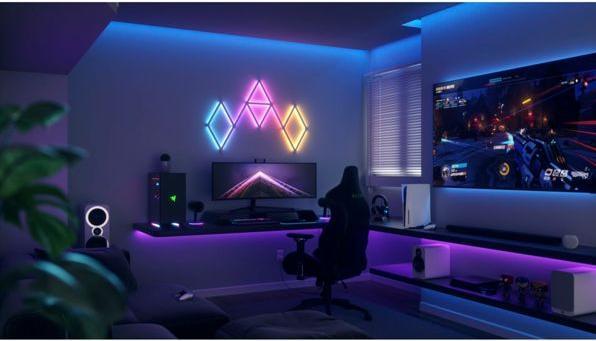 Immagine prodotto Nanoleaf Linee (RGBW, 28 cm, Interno)