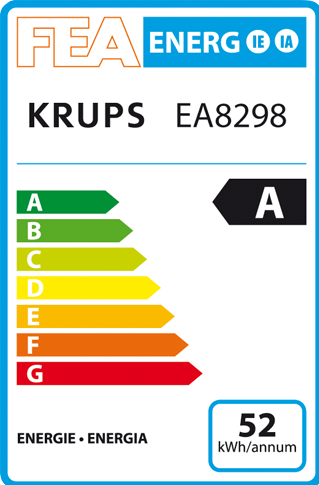 Energie-Label Krups Latt'Espress
