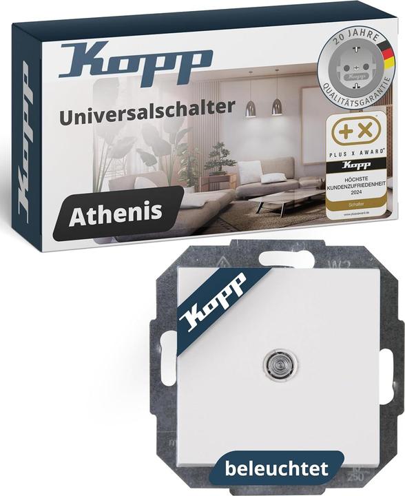 Immagine prodotto Kopp Pulsantiera ATHENIS Bianco puro (RAL 9010) 589392080