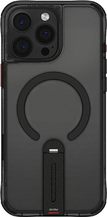 Actual product image Skinarma Case Helix for iPhone 16 Pro Magnetic Charging 360 Rotating Stand black (Apple iPhone 16 Pro)