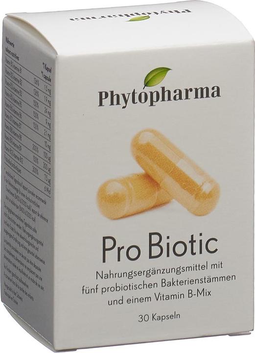 Image du produit Phytopharma Pro Biotic gélules (30 pcs) (30 pièce(s), Capsules, 46 g)