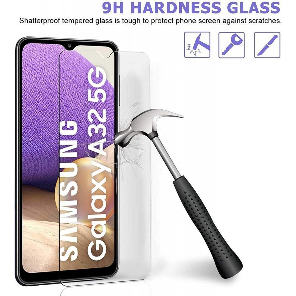 Thumbnail - Screenguard Samsung Galaxy A32 5G Panzerglas Schutzfolie Case Friendly Design (1 Stück, Samsung Galaxy A32 5G), Smartpho...