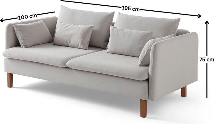 Produktbild Homitis Flexy 3-Seat Sofa (3-Sitzer)