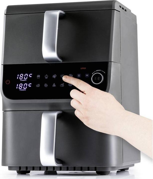 Actual product image Gourmetmaxx FryUp Dual Chamber Air Fryer