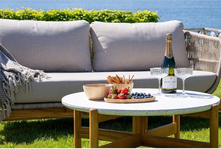 Image du produit House Nordic Table basse Terracina Prix pour 1 pièce (85 x 85 x 38.50 cm)