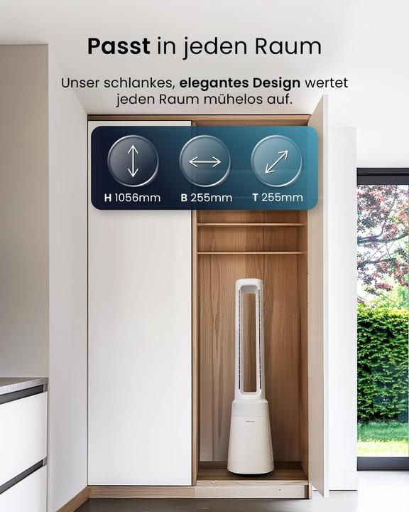 Produktbild Breeze OmniAir Turmventilator mit Luftreiniger