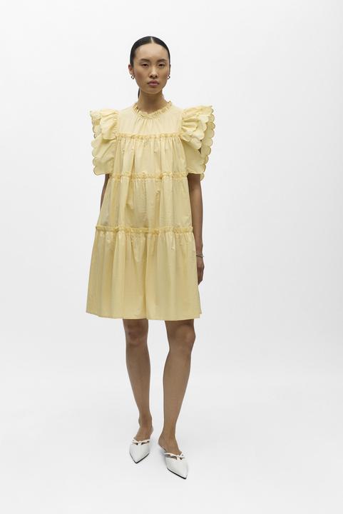 Produktbild Object Gerüschtes Minikleid (36)