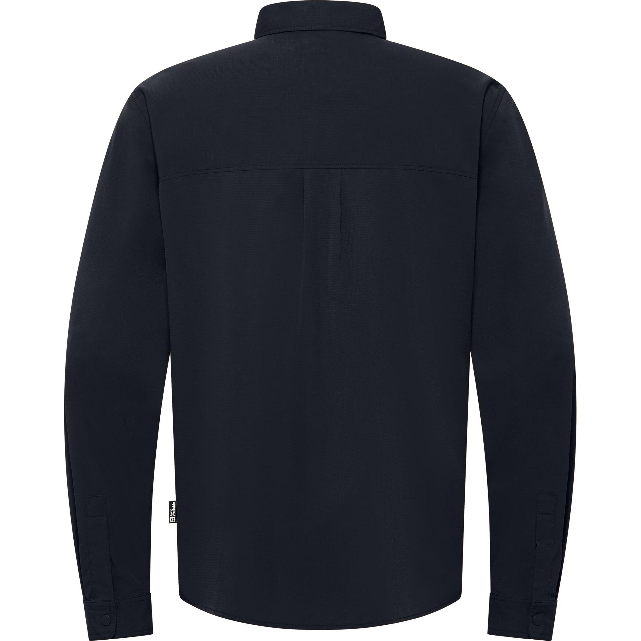 Jack Wolfskin, Herren, Sportshirt, Sierra Canyon Ls M (3XL), Blau, 3XL