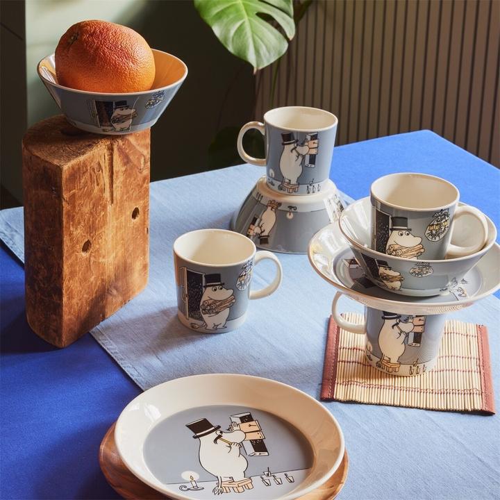 Produktbild Iittala Moomin puodelis 0,3L Moominpappa grey (300 ml)