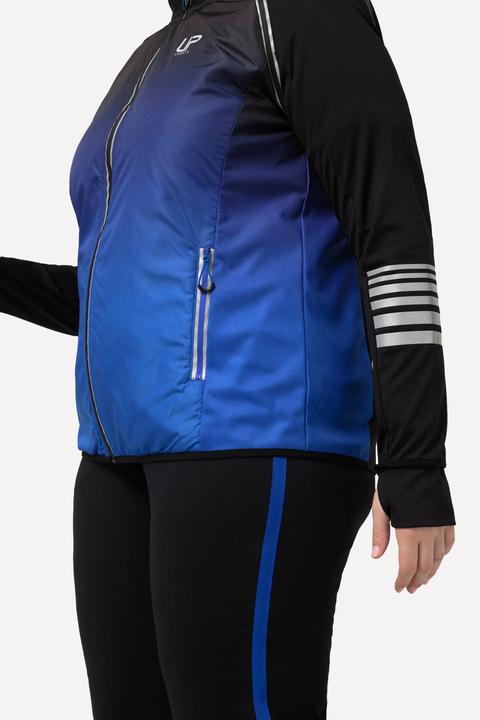 Produktbild Ulla Popken 2-in-1-Funktionsjacke, Ärmel abnehmbar, Weste, Reflektor (42, 44)