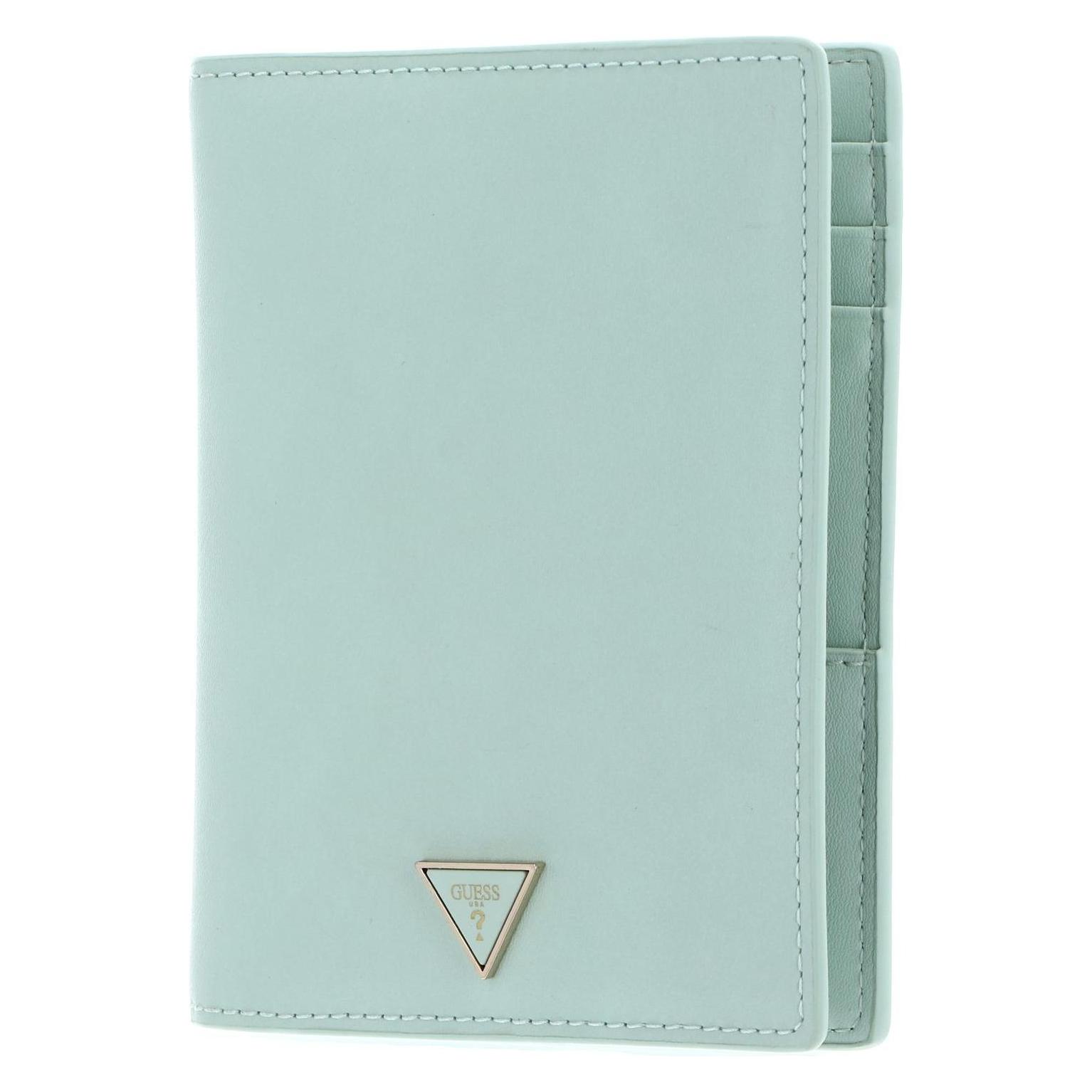Guess, Damen, Portemonnaie, Passport Holder, Grün