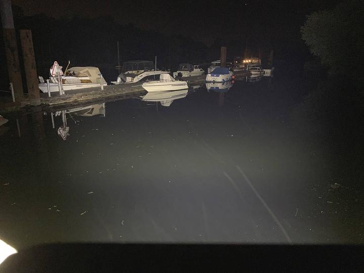 Actual product image Ferropilot LED deck floodlight 2,000 lumen - floodlight