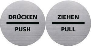 Produktbild Helit Wand-/Tür-Piktogramm the badge