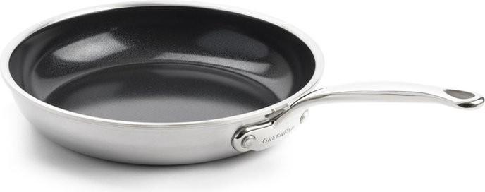 Greenpan Premire koekenpan met keramische antikleeflaag 24cm (24 cm, Bratpfanne, Edelstahl)