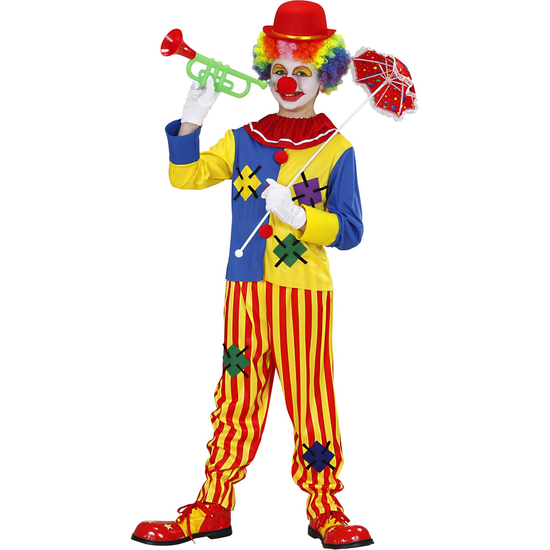 Widmann Kostüm Clown Hemd und Hose (128)