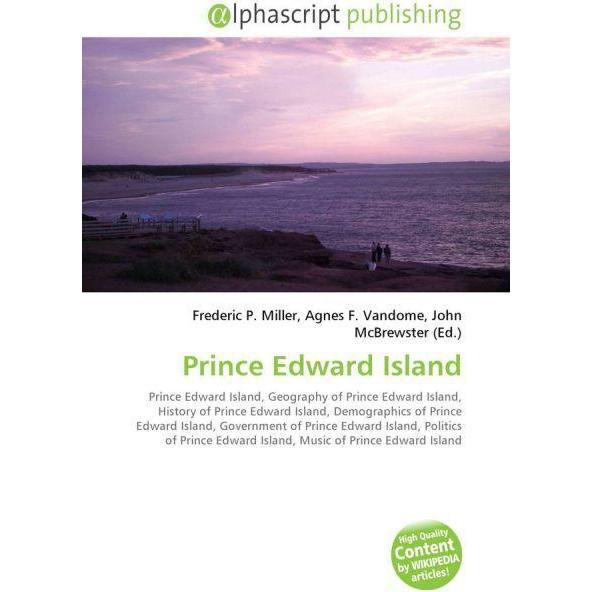 Prince Edward Island, Fachbücher von Agnes F. Vandome, Frederic P. Miller, John McBrewster