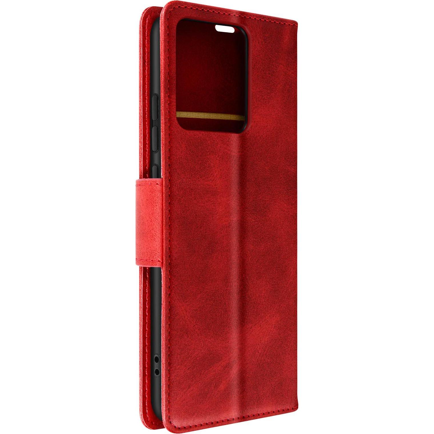 Thumbnail - Avizar Bara Series (Xiaomi Redmi Note 12), Smartphone Hülle, Rot