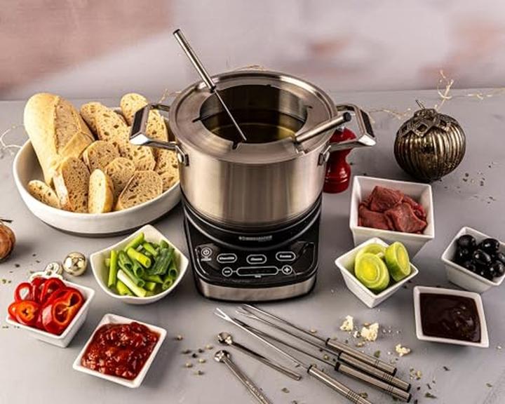 Produktbild Rommelsbacher All-in-One 20.F 1200 (Schokoladenfondue, Käsefondue, Fondue Chinoise, Fondue Bourguignonne)