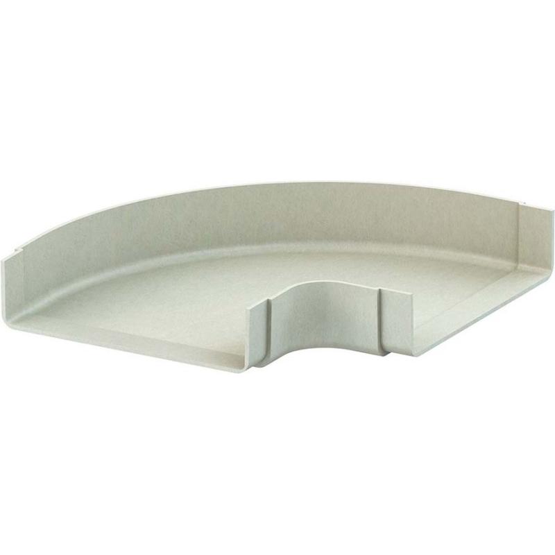 Niedax Curva in PRFV a 90 gradi KKW 50.150, Strumento a corda, Grigio