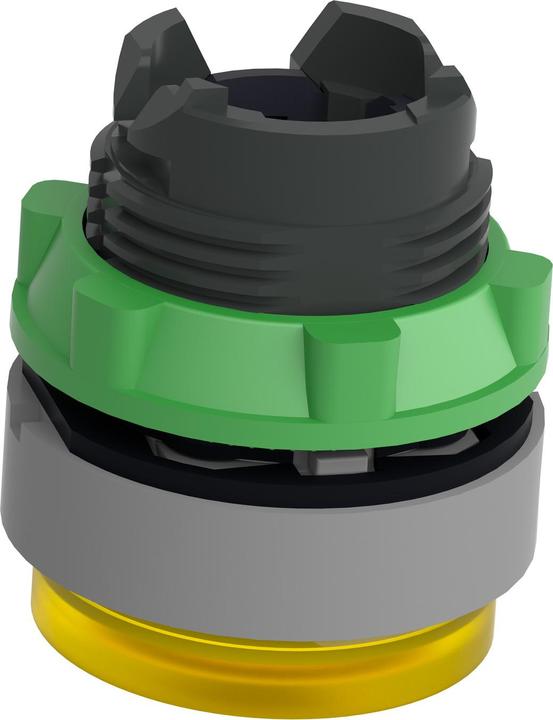 Produktbild Schneider Electric Leuchtdrucktaster, Front, gerillt, ZB5AW183SC0