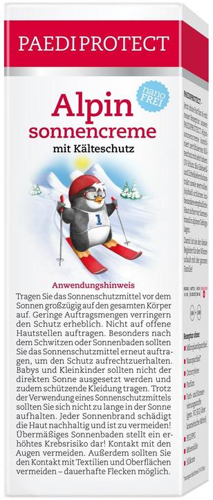 Produktbild Paediprotect Alpinsonnencreme (Sonnencreme, SPF 50+, 30 ml, 50 g)
