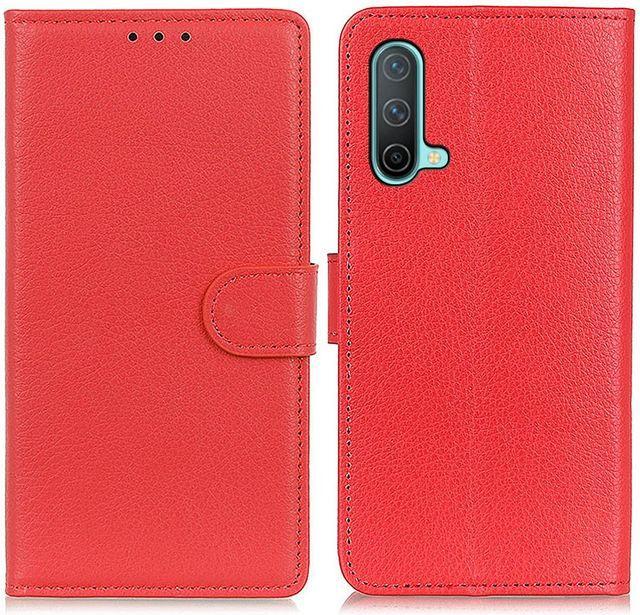 Produktbild MU Classic Litchi Leder Bookcover Series (OnePlus Nord CE)
