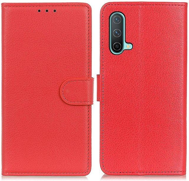 Produktbild MU Classic Litchi Leder Bookcover Series (OnePlus Nord CE)