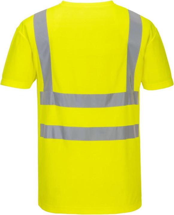 Actual product image Portwest Mens Hi-Vis Mesh Insert T-Shirt (L)
