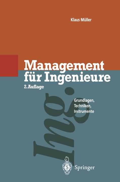 Produktbild Management für Ingenieure (Deutsch, Klaus Müller, 2012)